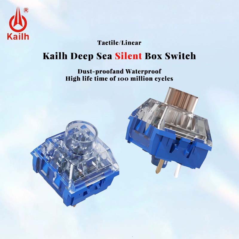 Gaming Keyboard No Rgb - Kailh Deep Sea Whale Silent Switches