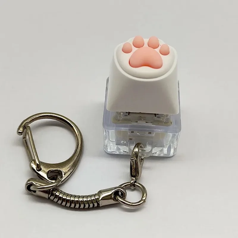 Cute Cat Claw Key Chain Finger - Gaming Keyboard Test recension och pris