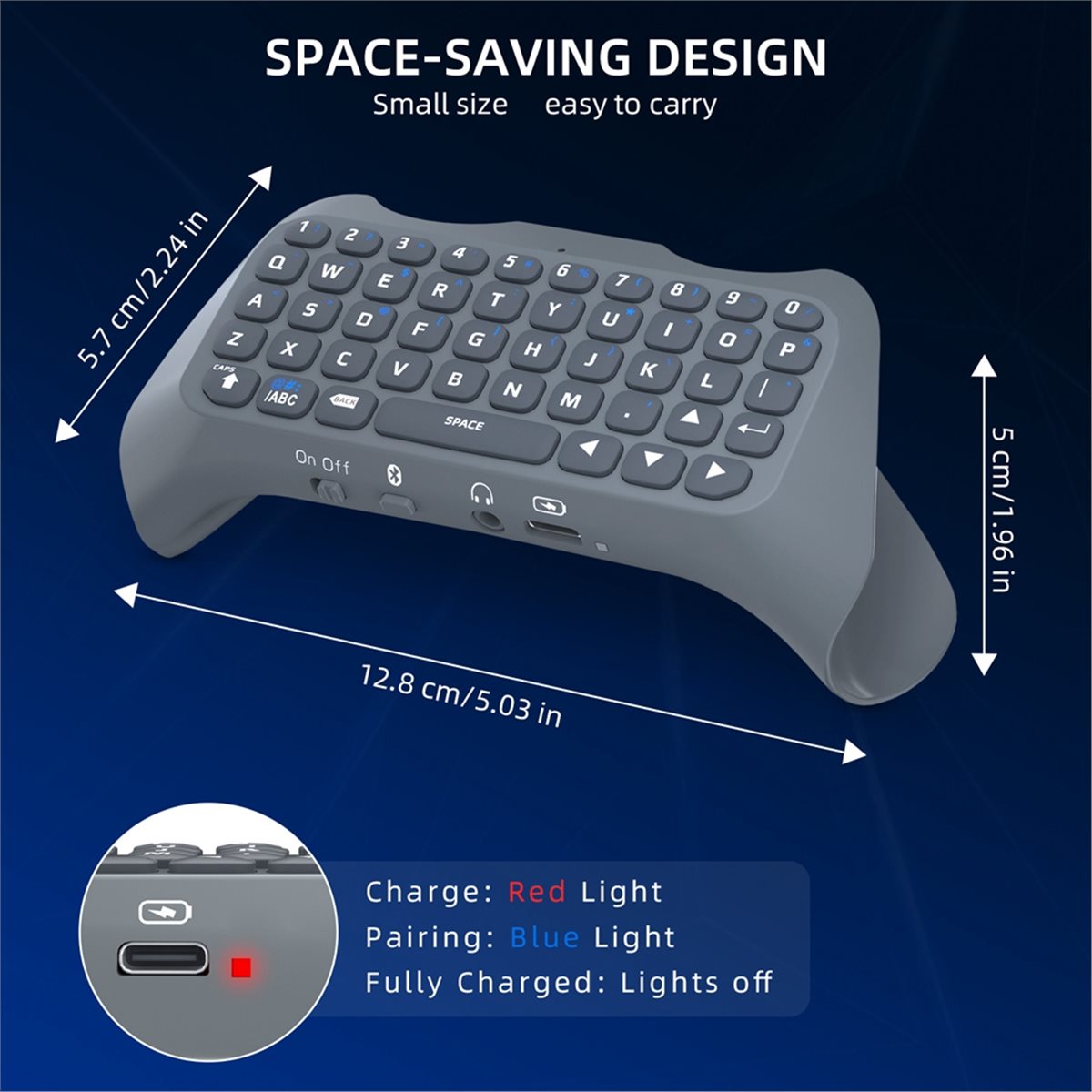 goodidea 3.5mm Gaming Wireless - Gaming Keyboard Mini recension och pris