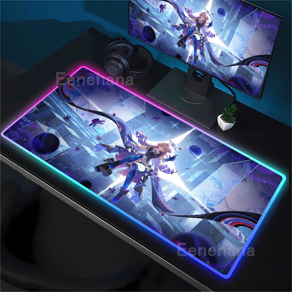 RGB Mousepad Gaming Wuthering  - Gaming Keyboard No Rgb recension och pris