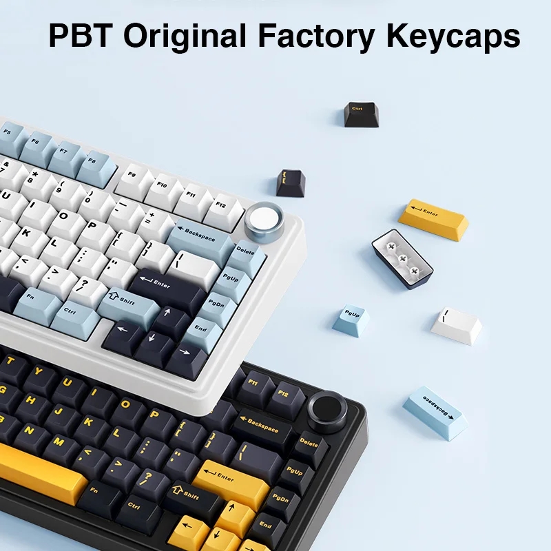 AULA F75 2.4G Wireless/Bluetoo - Keyboard Gaming Blue Switch recension och pris
