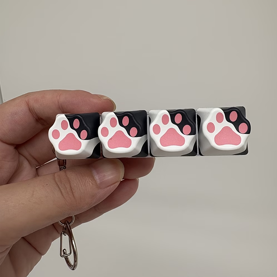 Cat Paw Button Stress Relief T - Gaming Keyboard Test recension och pris