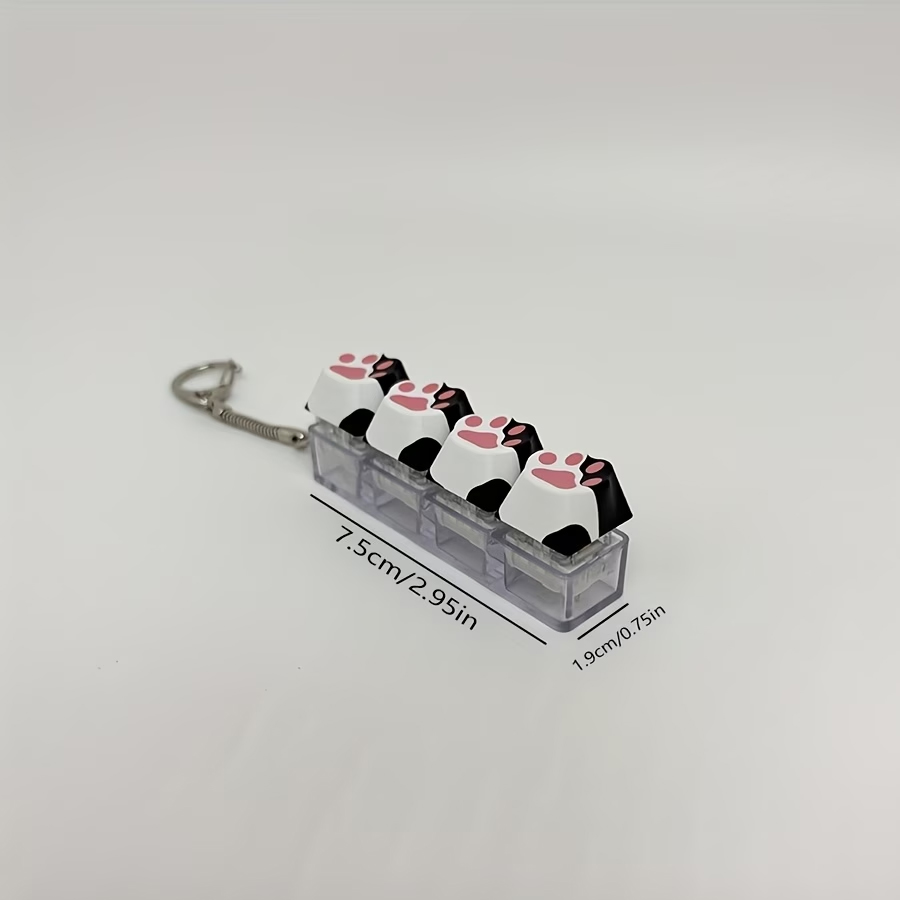 Cat Paw Button Stress Relief T - Gaming Keyboard Test recension och pris