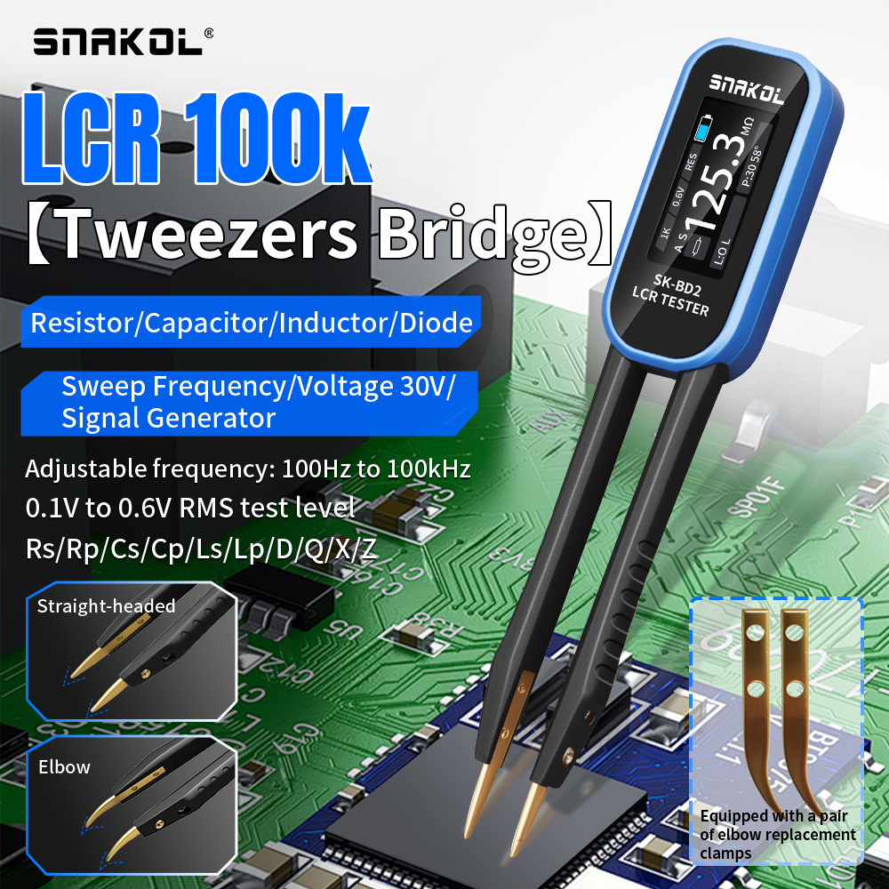 SNAKOL BD2 Smart Tweezer LCR D - Gaming Keyboard Test recension och pris