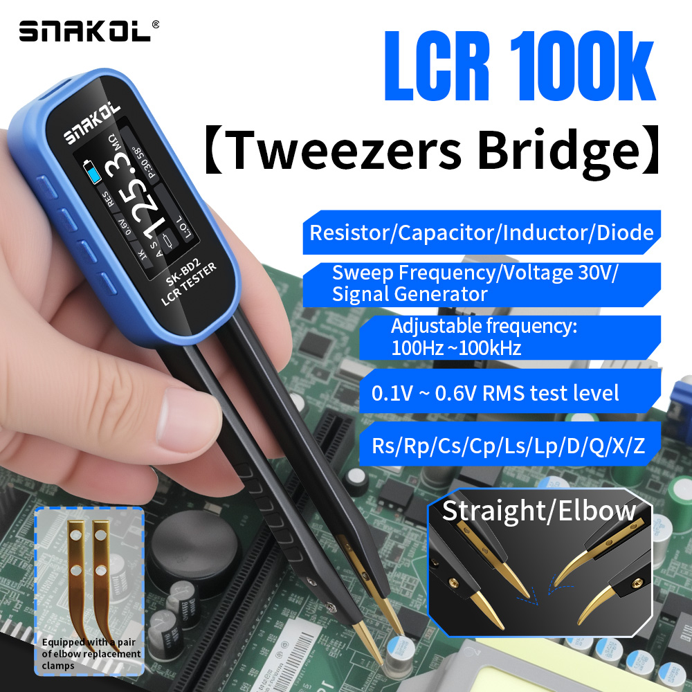 SNAKOL BD2 Smart Tweezer LCR D - Gaming Keyboard Test recension och pris