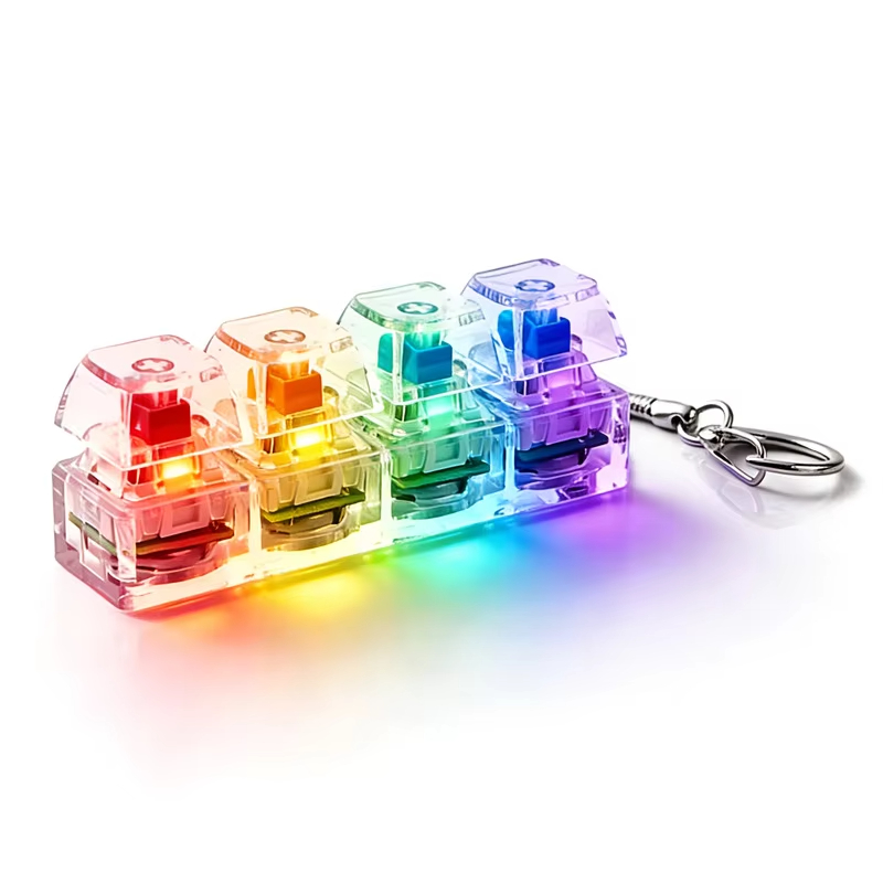 Light Up 4 Keys LED Finger Key - Gaming Keyboard Test recension och pris