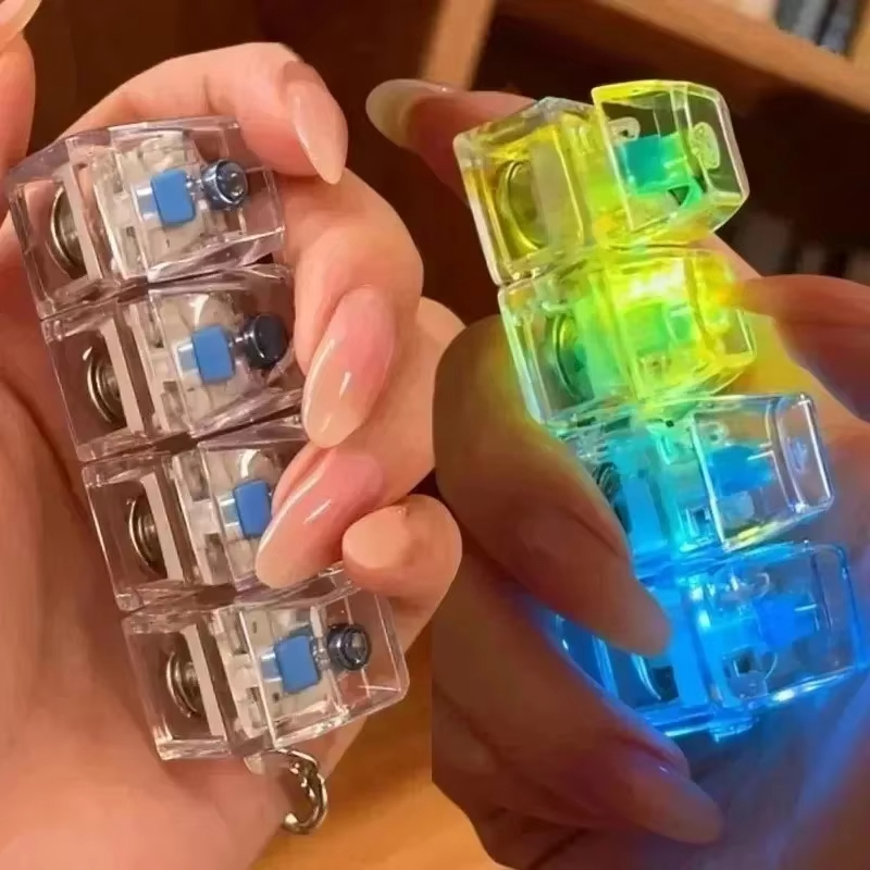 Light Up 4 Keys LED Finger Key - Gaming Keyboard Test recension och pris