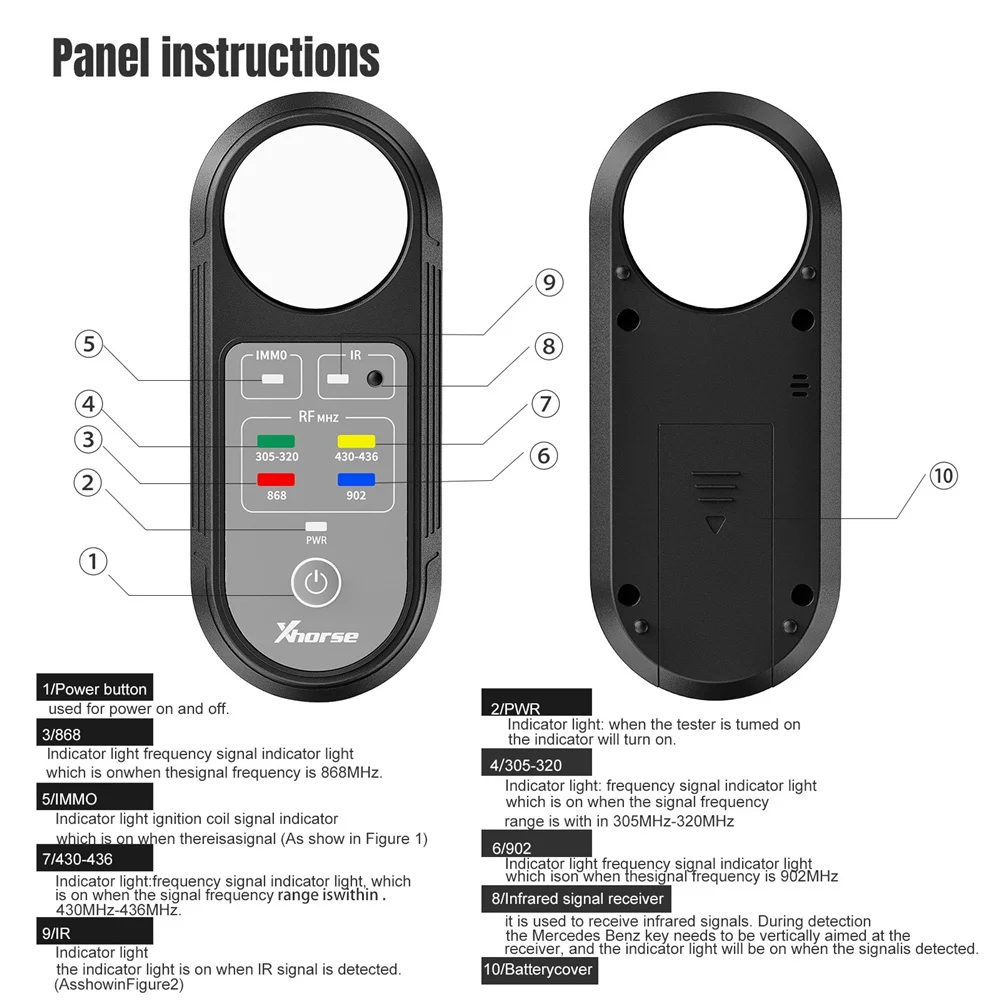 Xhorse XDRT20 V2 Remote Tester - Gaming Keyboard Test recension och pris