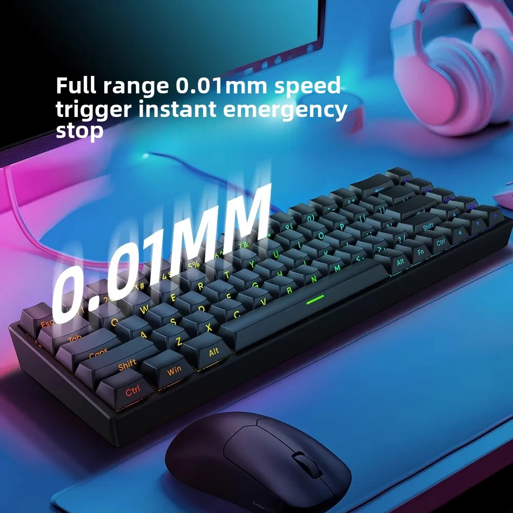 Mars 68 PRO magnetic axis mech - Gaming Keyboard No Rgb recension och pris