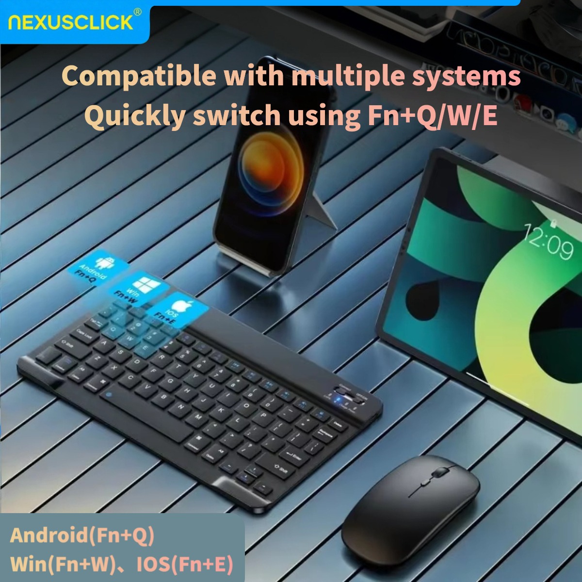 NexusClick Wireless Bluetooth  - Gaming Keyboard Mini recension och pris